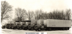 Severson Transport Fleet  (circa winter 1957)