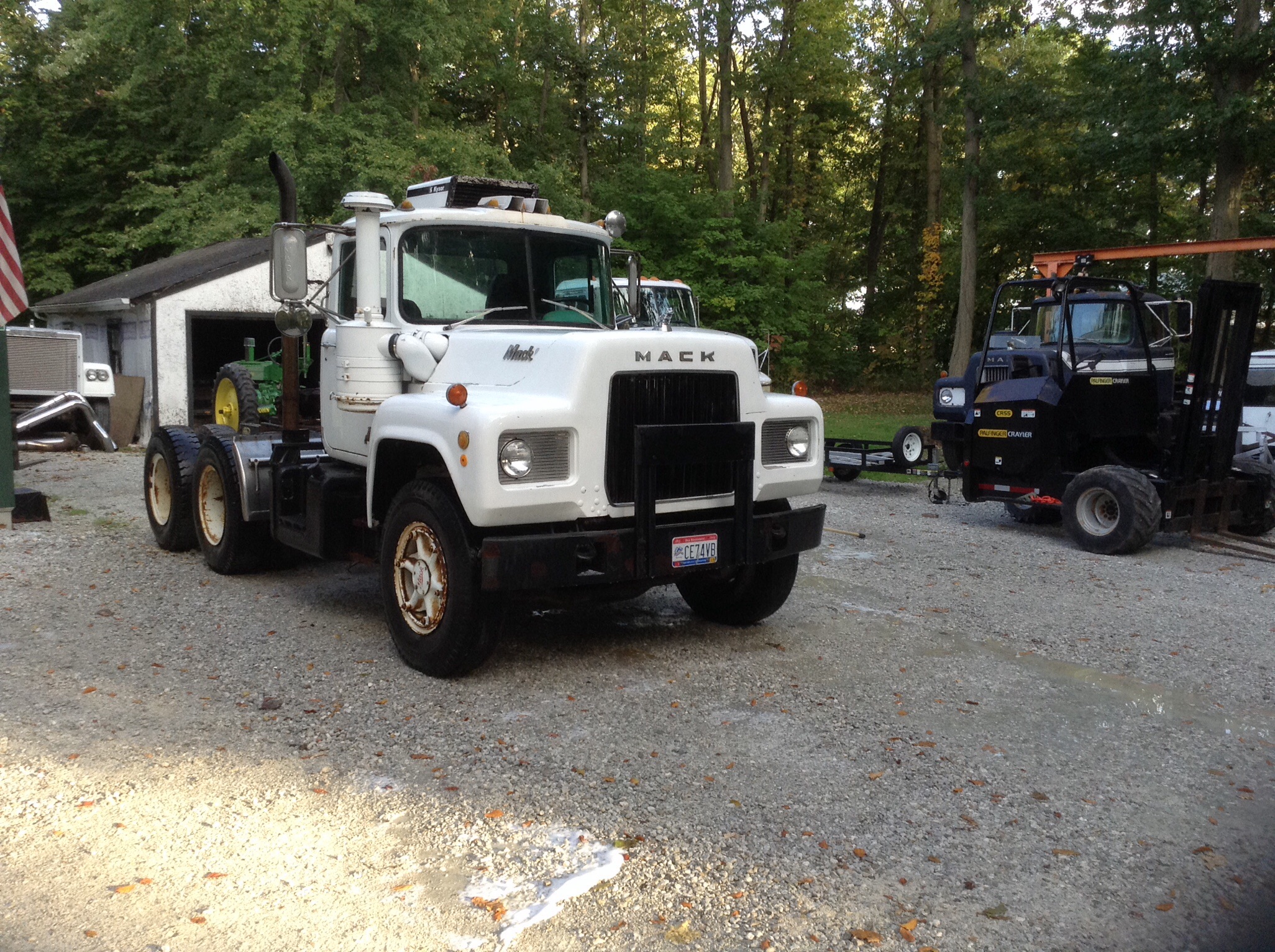 1969 R 600 Barn Find Antique And Classic Mack Trucks General