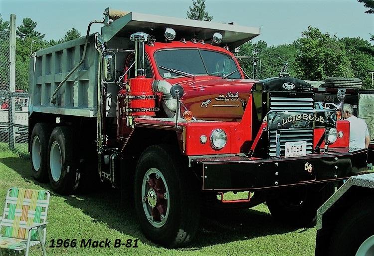 1966 Mack B-81 Dump Truck - Antique And Classic Mack Trucks General ...